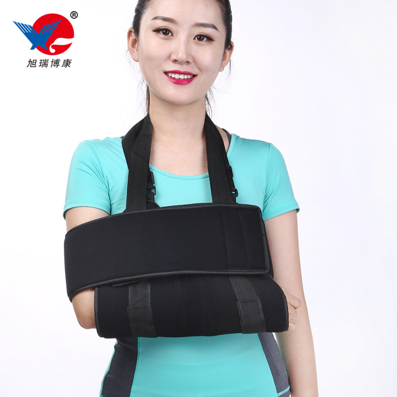 Support d'épaule d'immobilisateur de fracture du coude Brace noir pour l'épaule (6)