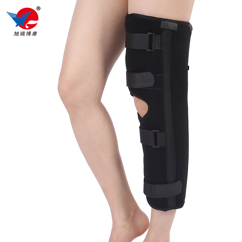 Hiersteller OEM ODM Adjustable Knie Brace Open Patella Knee Joint Support (5)