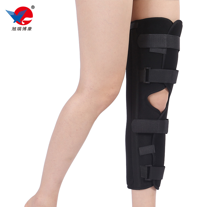 Manufactuere OEM ODM Adjustable Knee Brace Open Patella Knee Joint Support (3)