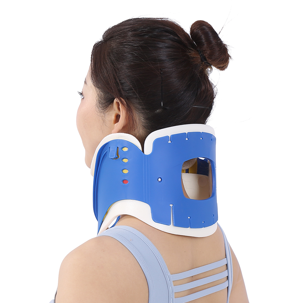 Medical Adjustable Cervical Collar Neck Support Brace Neck Collar Brace -  China Philadelphia Cervical Collar, Orthopedic Cervical Collar Neck Support